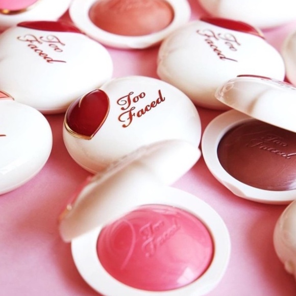 LAST 1! Too Faced Peach My Cheeks Creme Blush in Peach Dream - Picture 4 of 4
